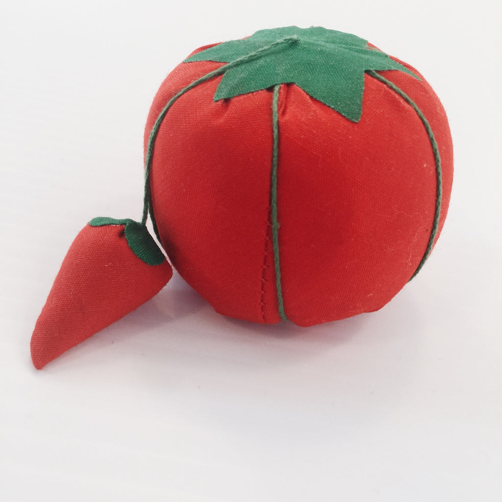 Pin Cushion Tomato with Emery | Make Workshop