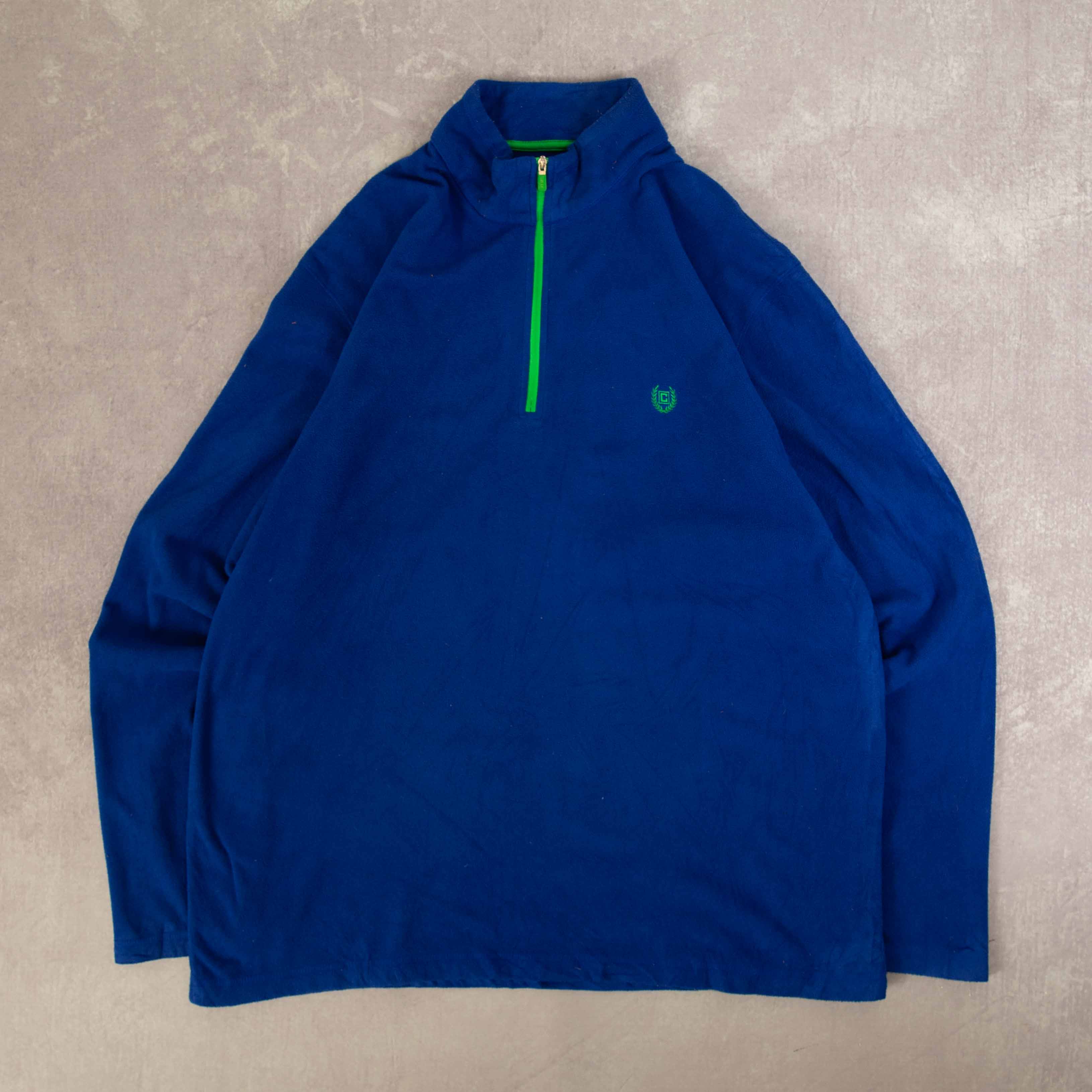 image of MEN'S VINTAGE CHAPS QUARTER ZIP FLEECE - XX-LARGE