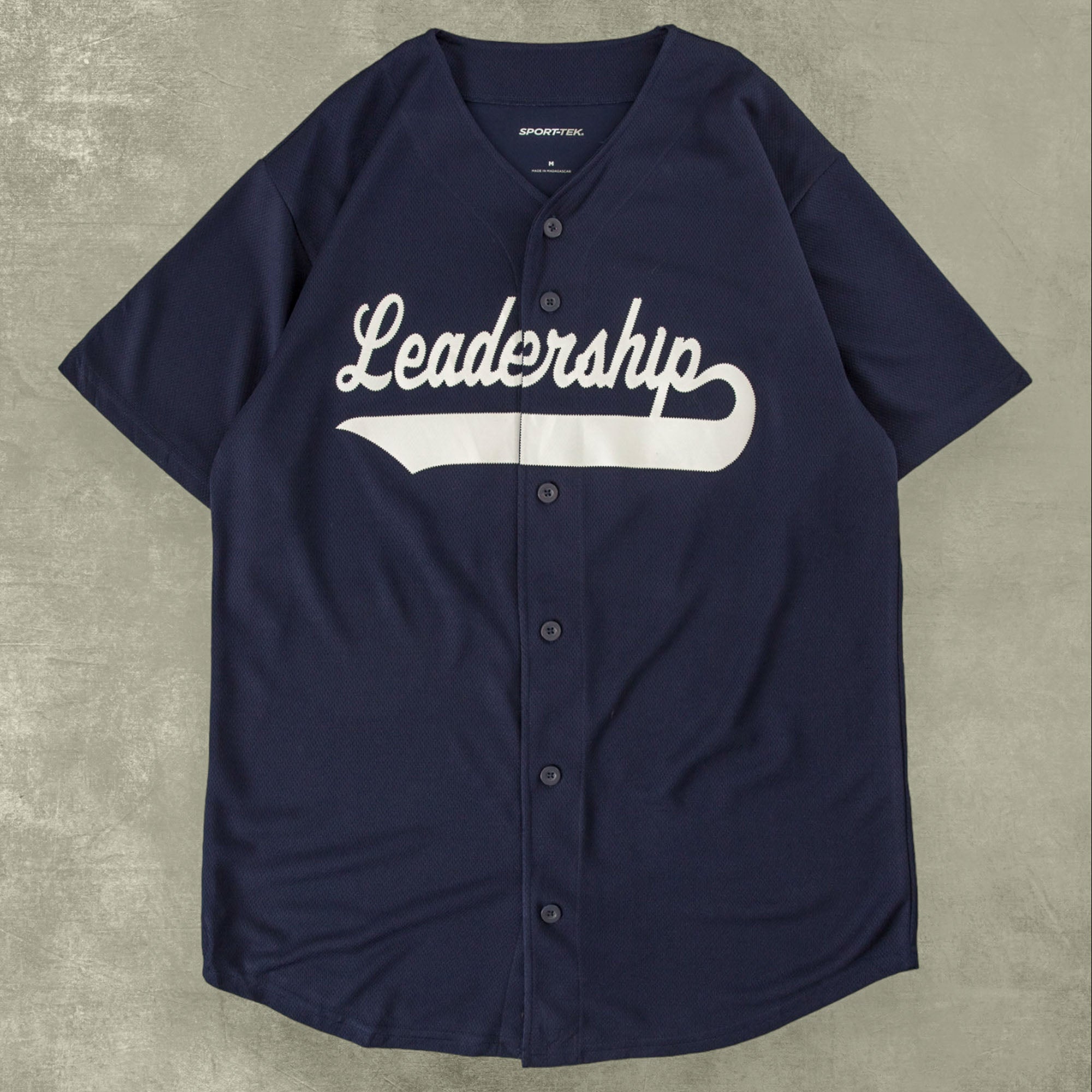 Image of MEN'S VINTAGE LEADERSHIP BUTTON BASEBALL SHIRT - MEDIUM