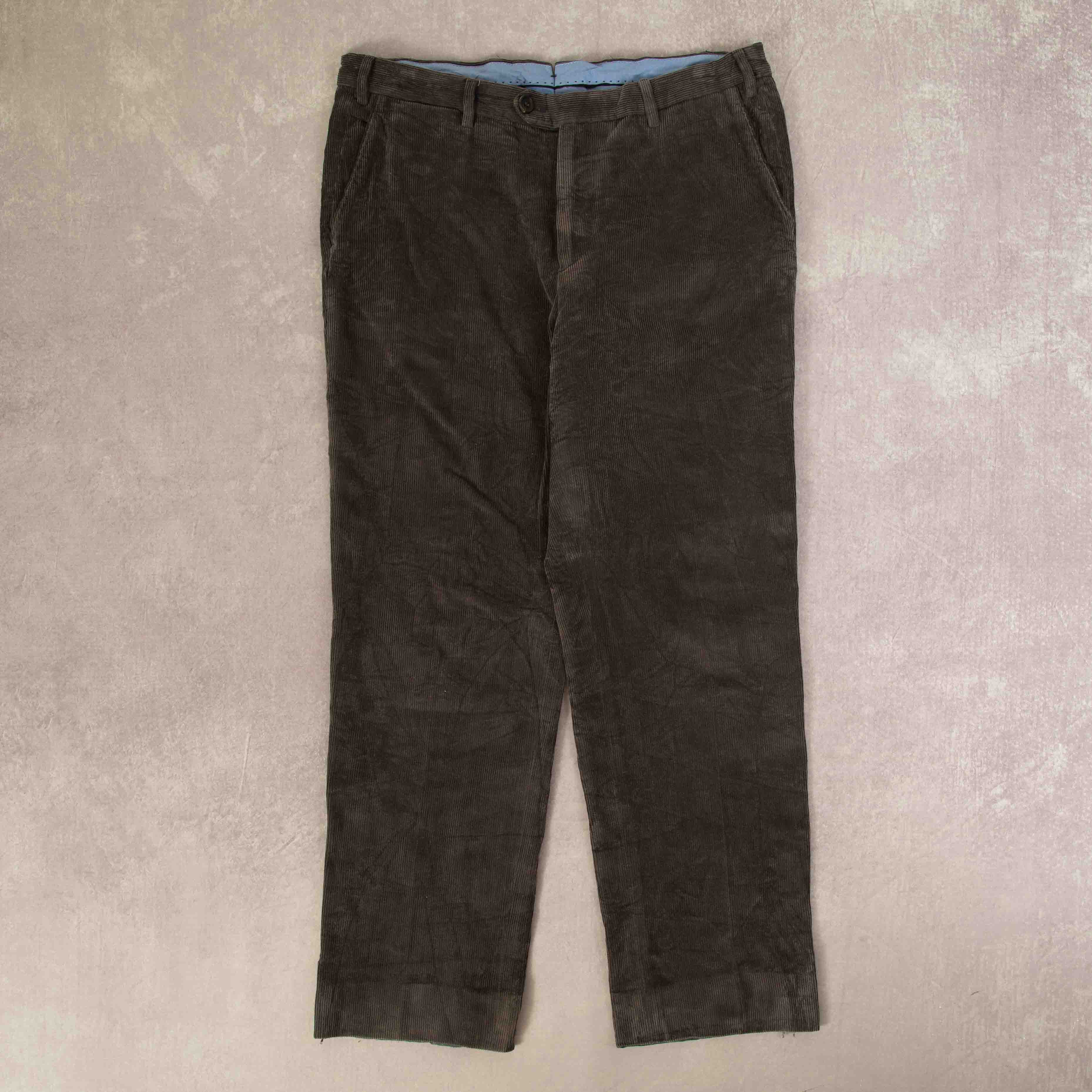 image of MEN'S VINTAGE RELAXED CORD TROUSERS - W34 X L30