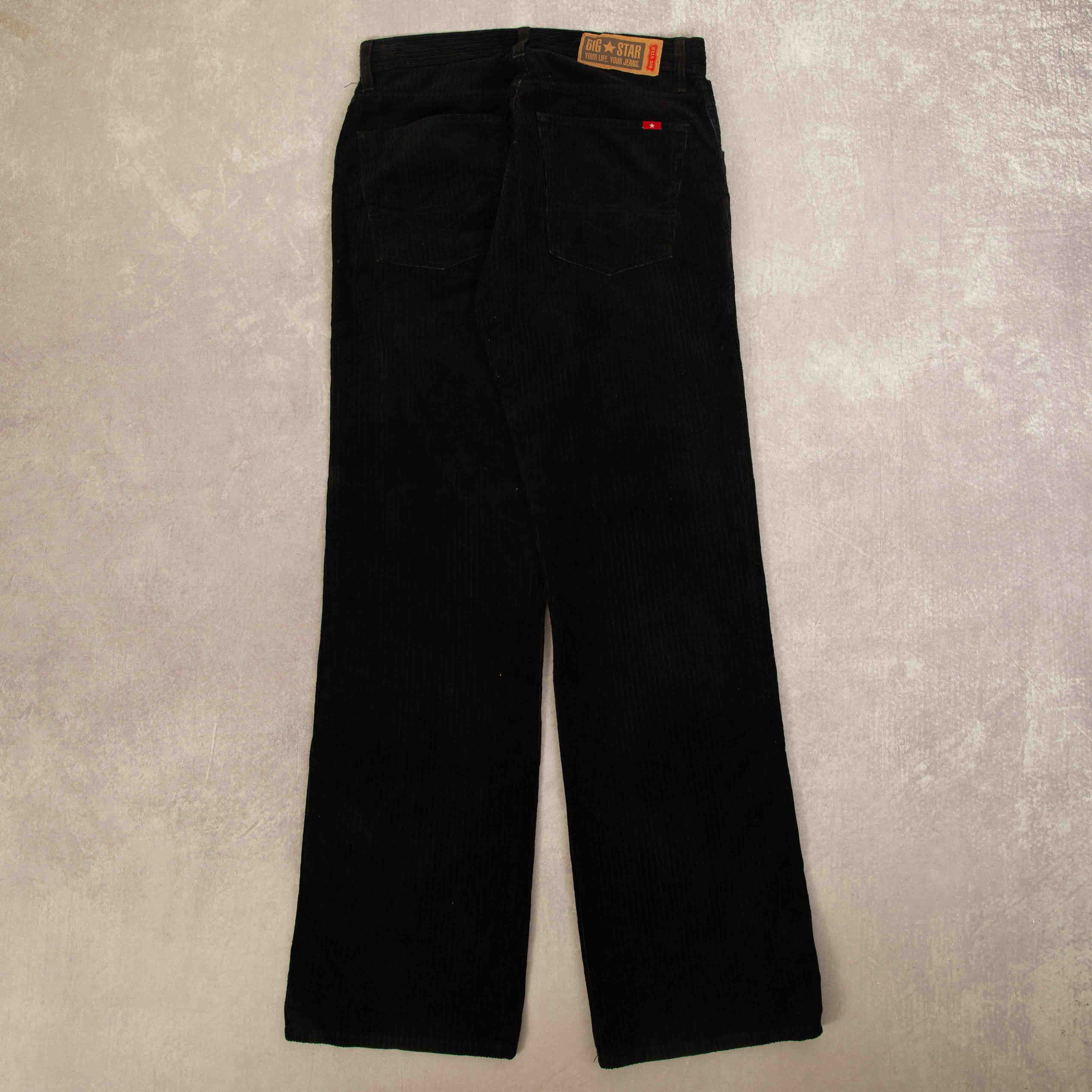 image of MEN'S VINTAGE FLARED JUMBO CORD TROUSERS - W30 X L34