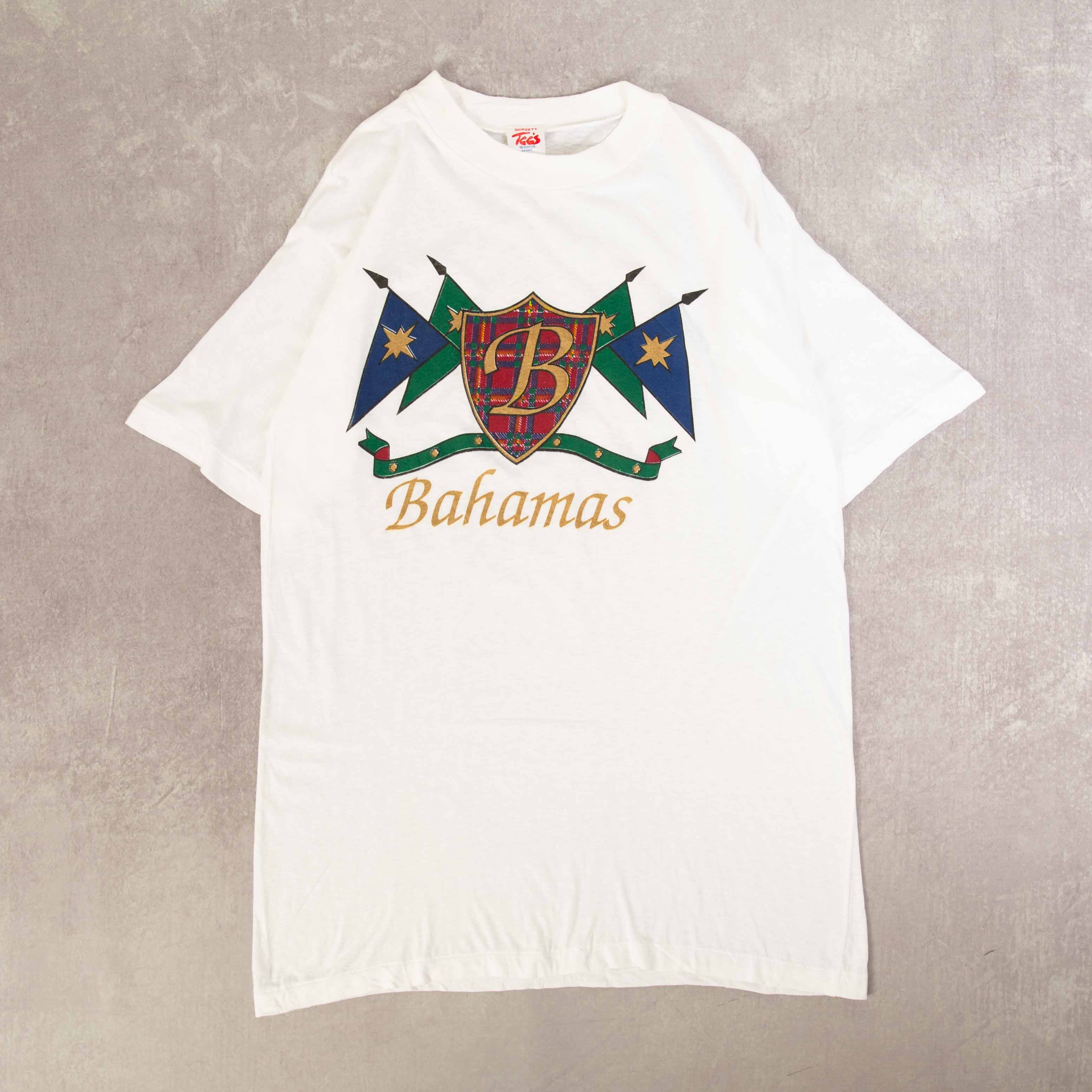 image of WOMEN'S VINTAGE 1990S BAHAMAS SINGLE STITCH T-SHIRT - X-LARGE