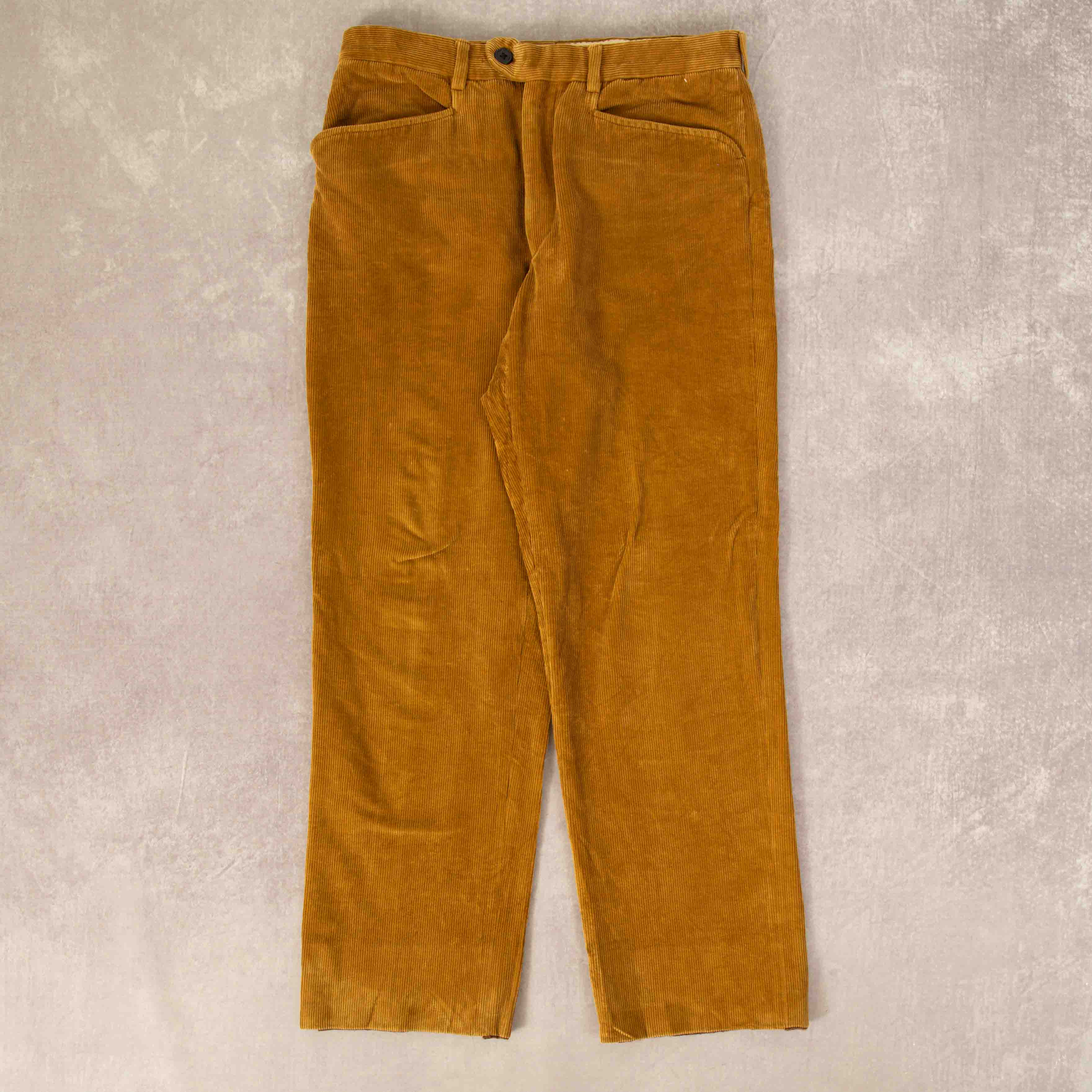 image of WOMEN'S VINTAGE RELAXED JUMBO CORD TROUSERS - W31 X L29