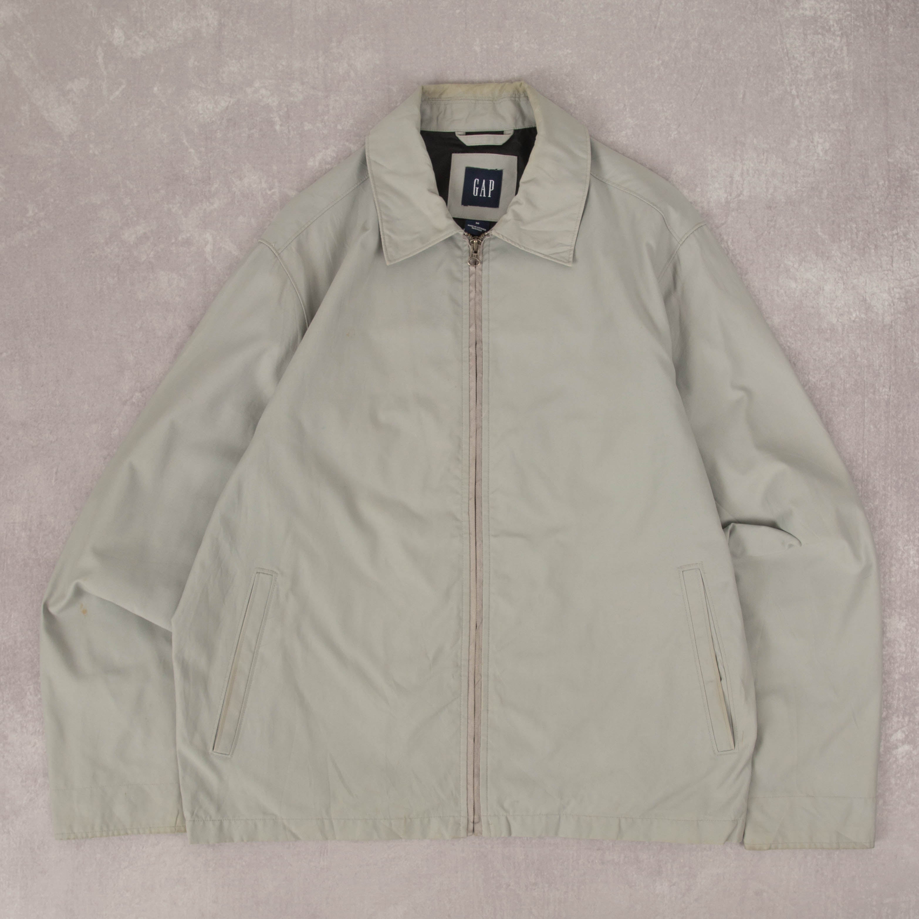 image of MEN'S VINTAGE GAP FULL ZIP JACKET - MEDIUM
