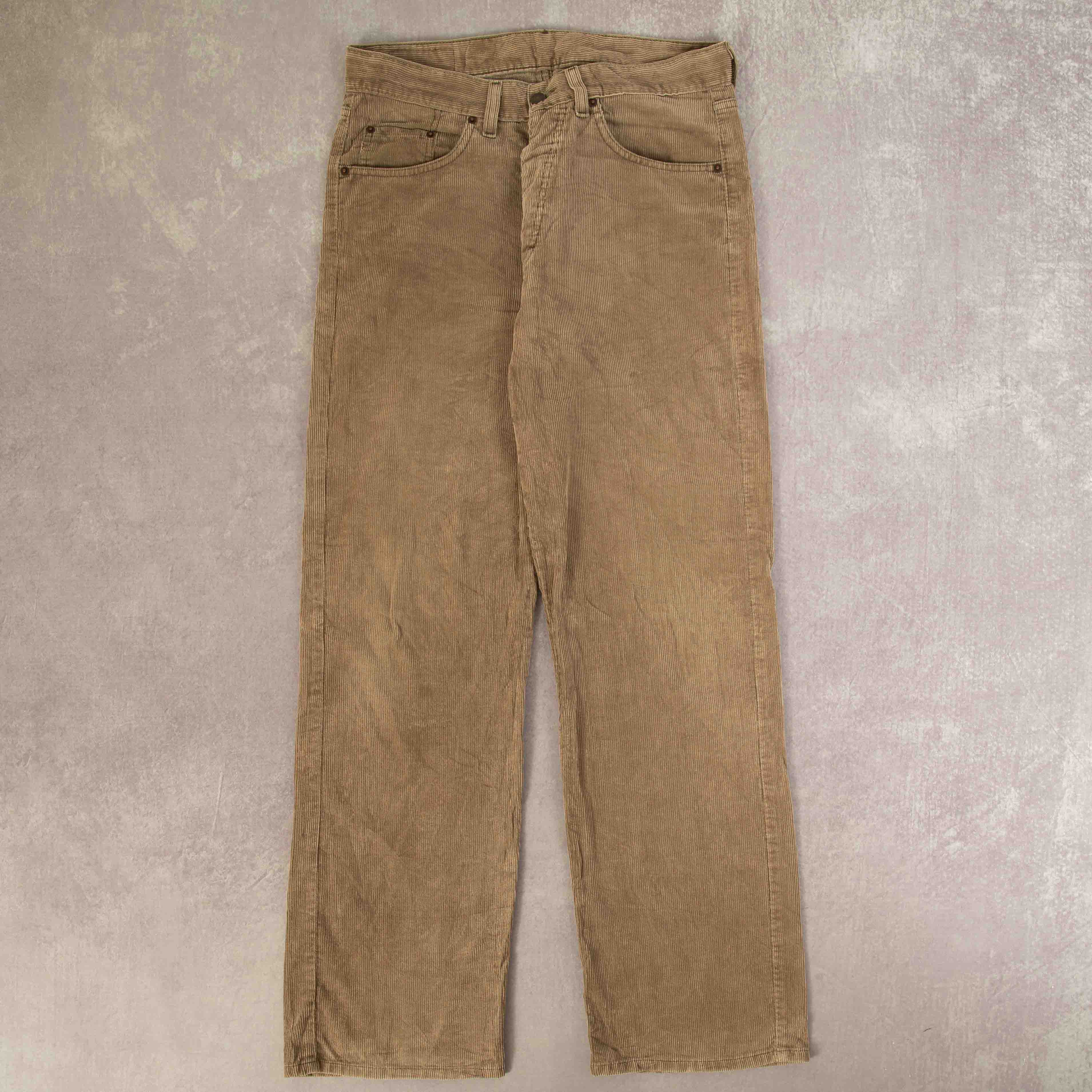 image of WOMEN'S VINTAGE FLARED CORD TROUSERS - W32 X L31