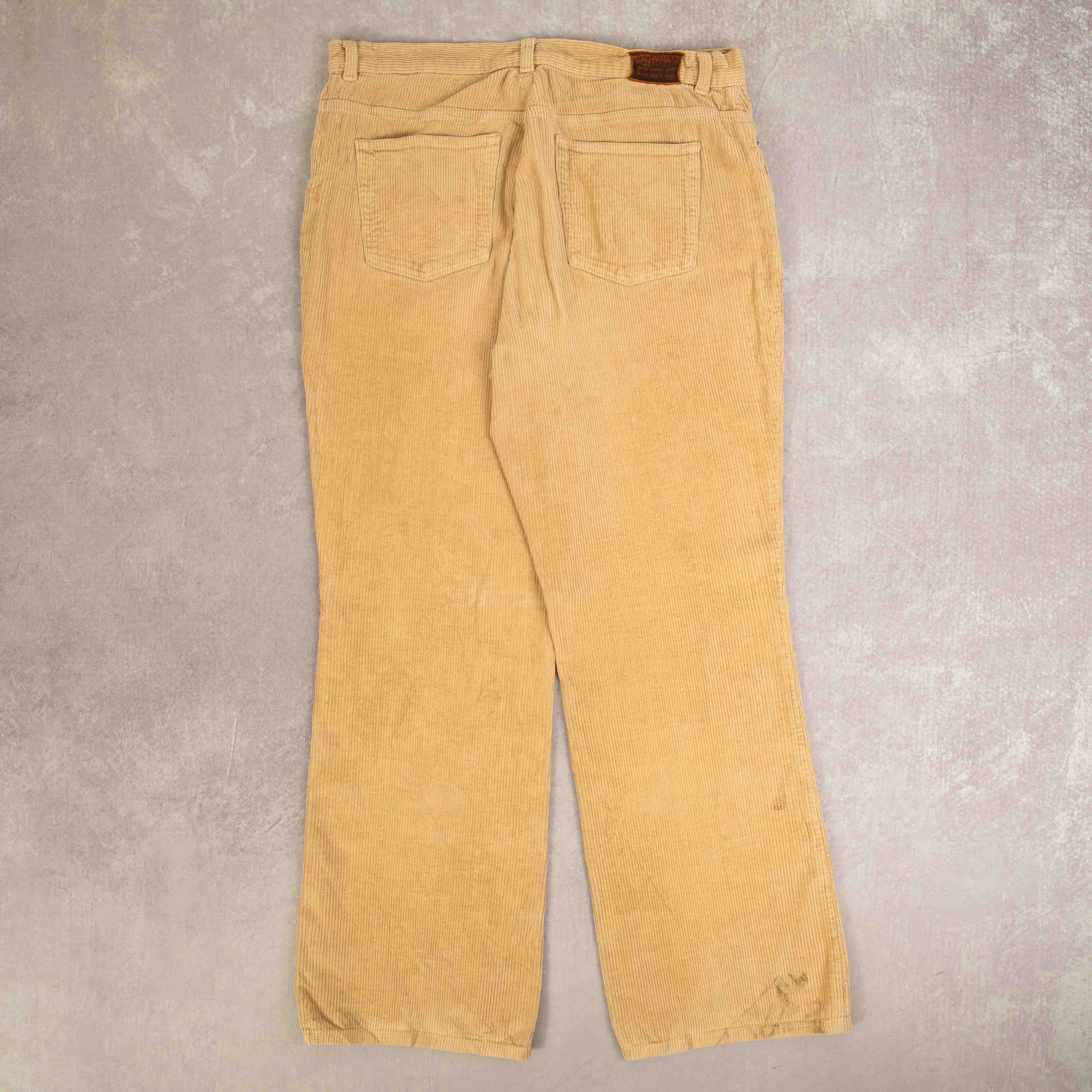 image of WOMEN'S VINTAGE RALPH LAUREN JUMBO CORD TROUSERS - W34 X L32