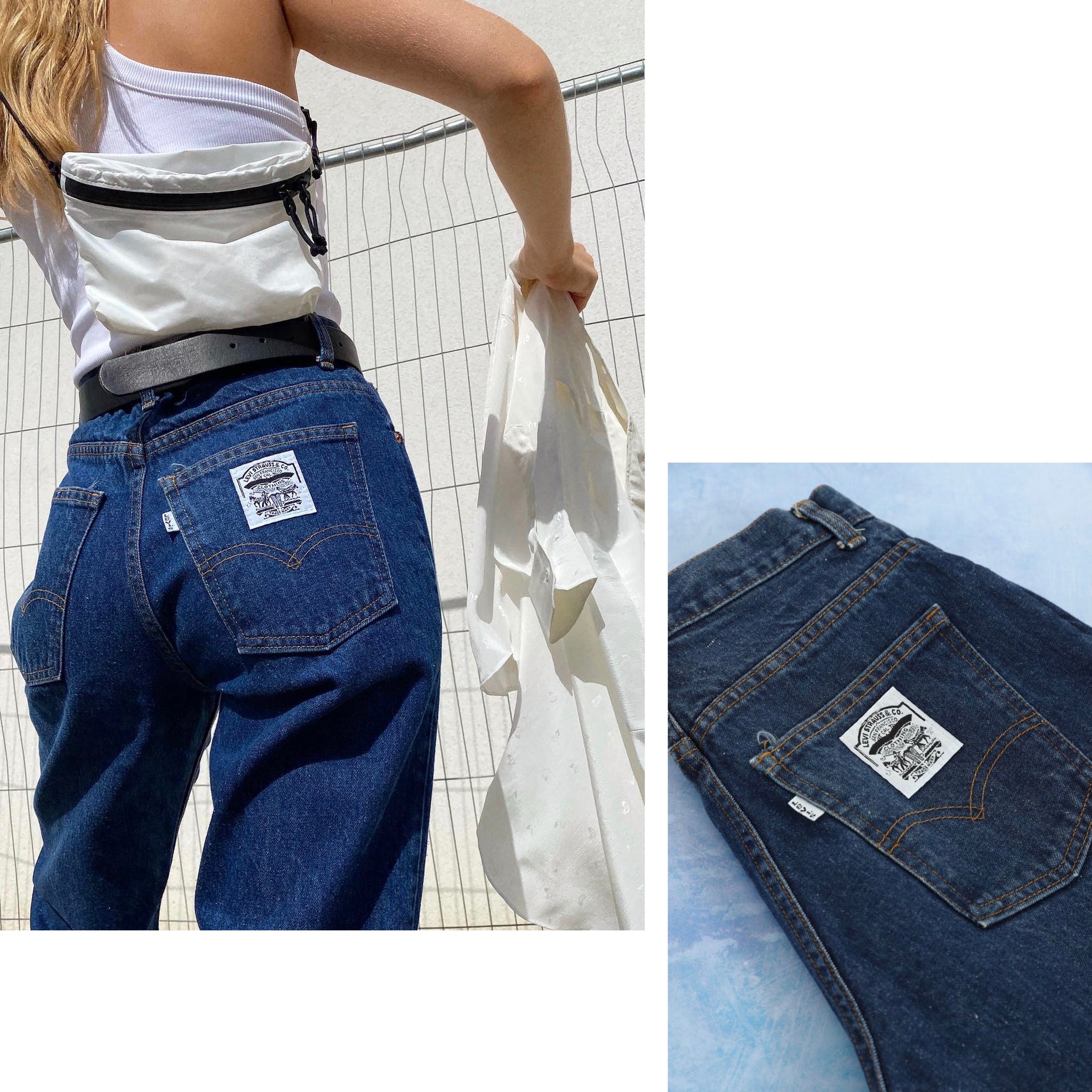 Women's Vintage White Tab Levi's Denim Jeans