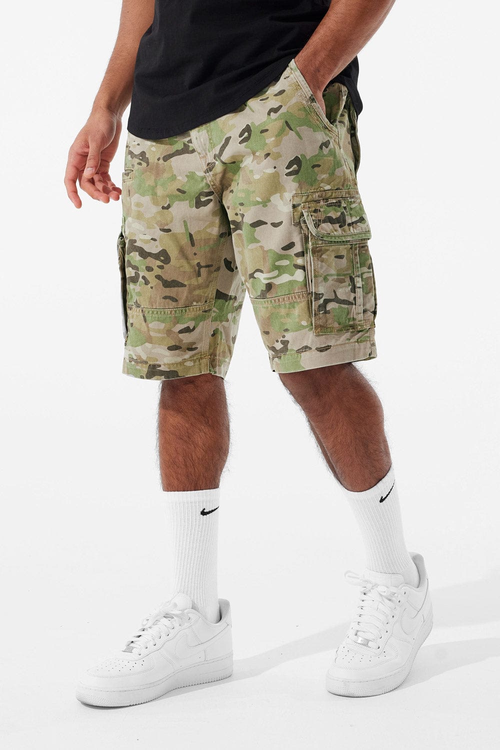 Image of OG - Xavier Camo Cargo Shorts (Camo 2.0) (Summer Sale)