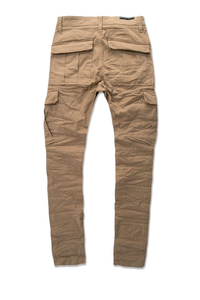 cargo khaki jeans