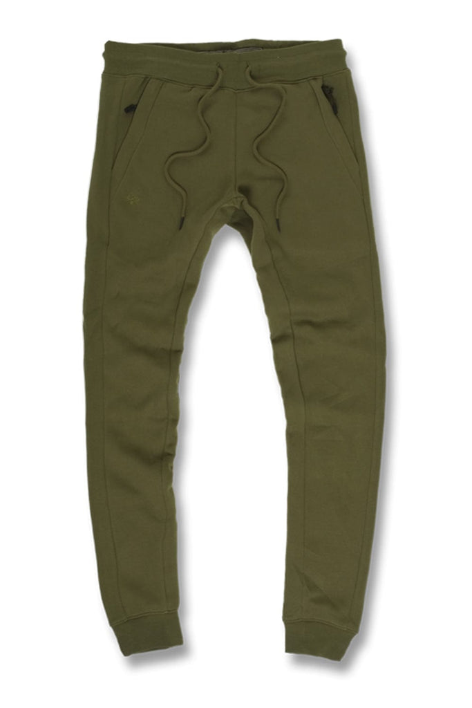 olive green jordan sweatpants