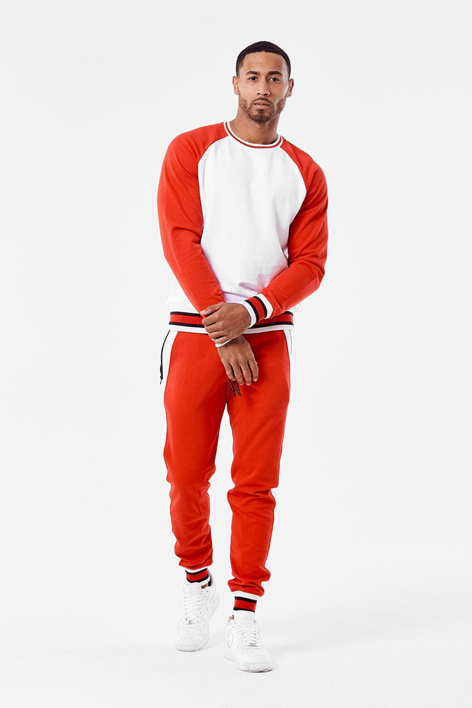 red jordan sweatpants