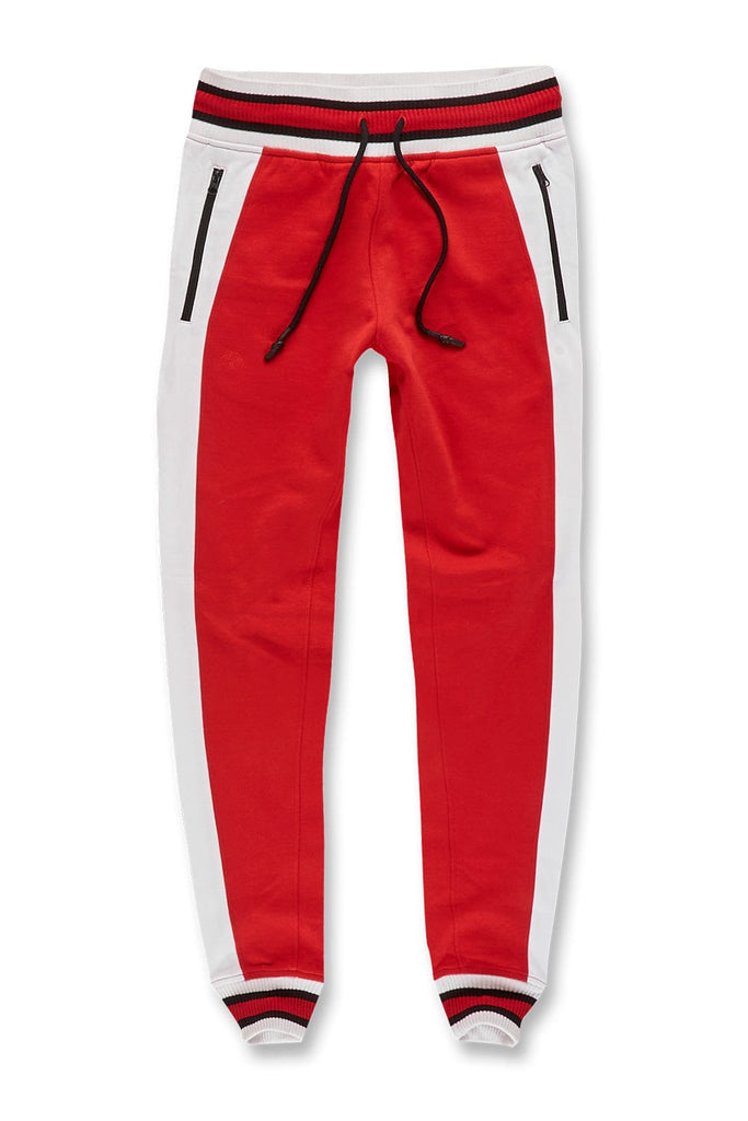 red jordan sweatpants