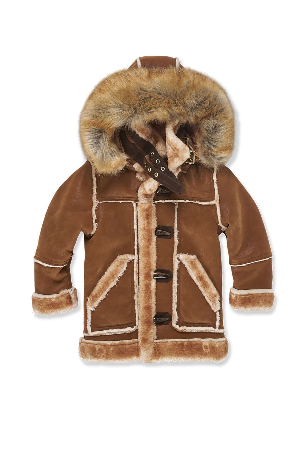 kids denali shearling jacket