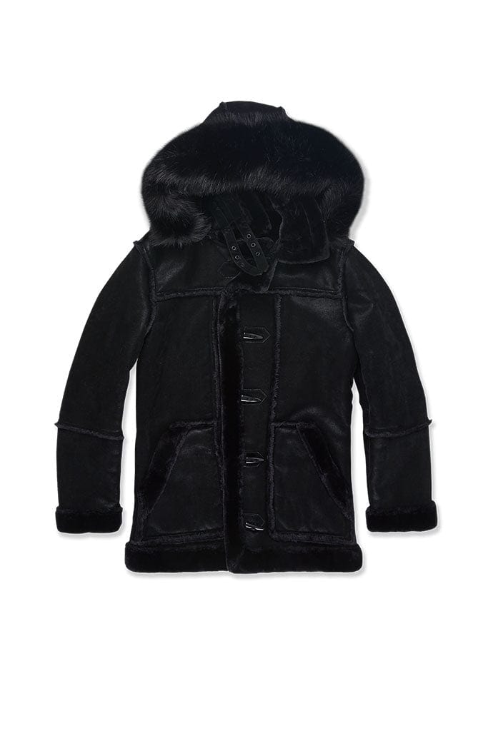 jordan craig denali shearling jacket black