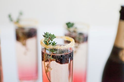 Blackberry Thyme Cocktail
