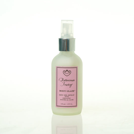 Vanilla Buttercream Dry Body Oil Spray, Essential Oils, Natural