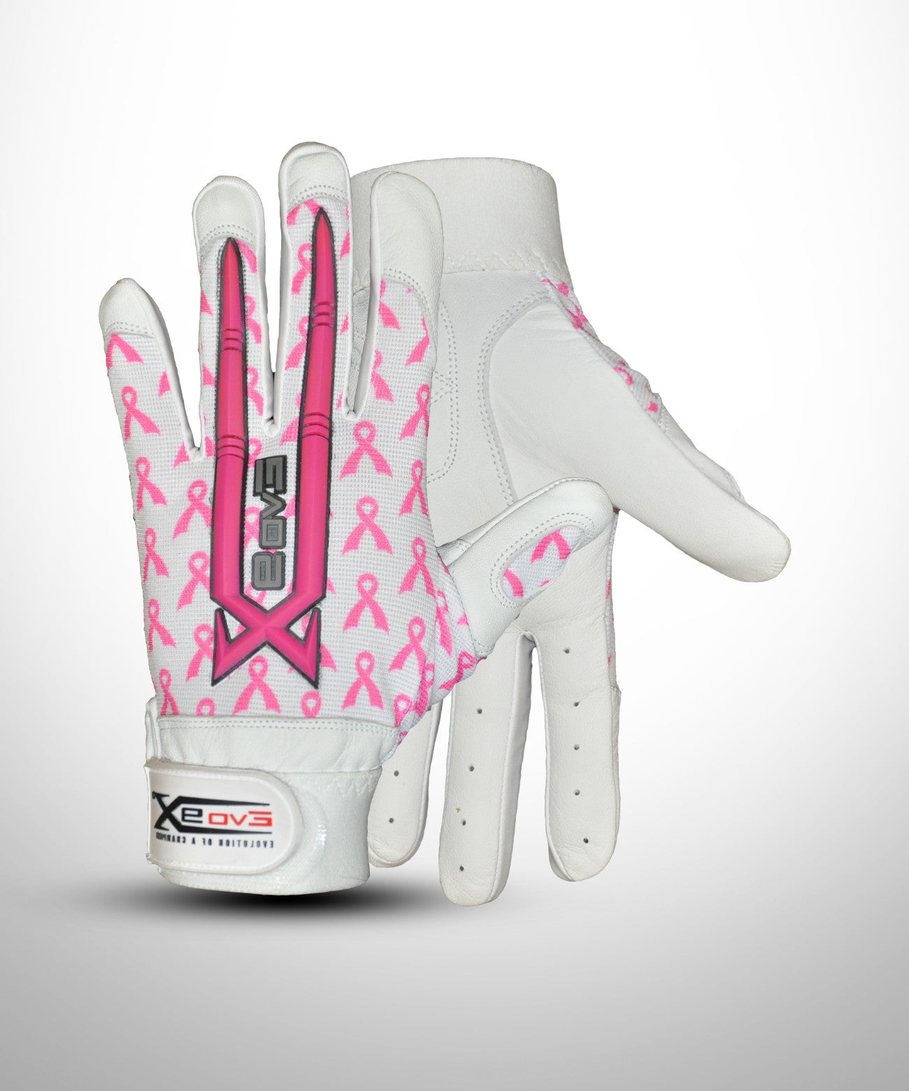 mens pink batting gloves