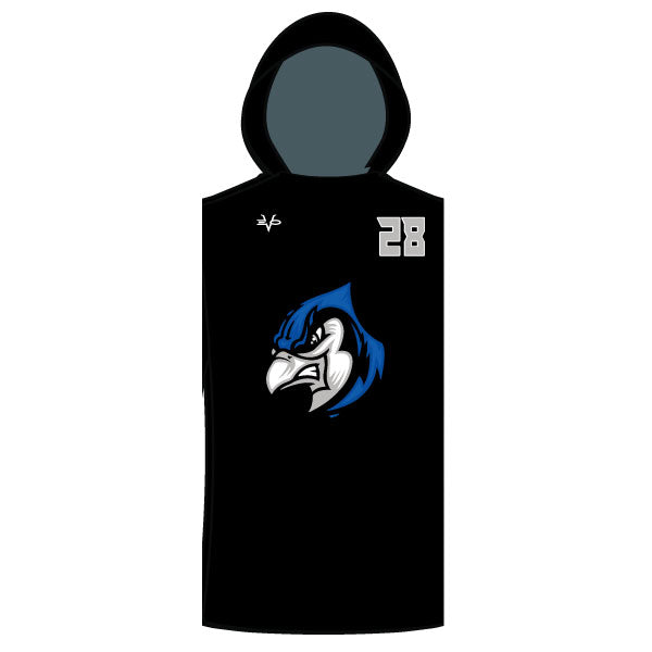 sleeveless compression hoodie