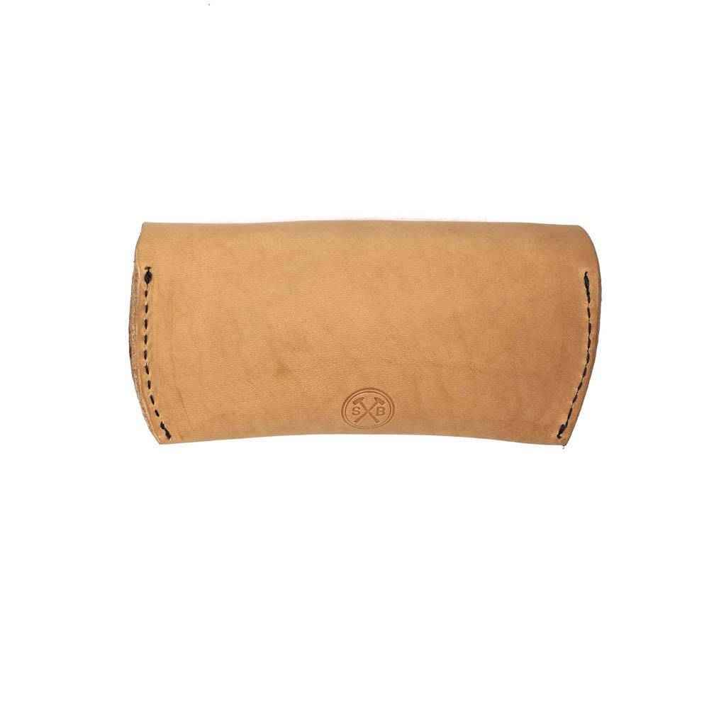 Ready Clasp Sunglasses Case Veg Tanned Natural