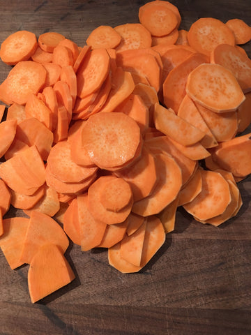 Dr. Cowan's Garden Sweet Potato Chips!