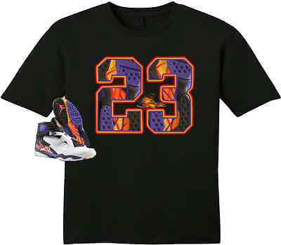 jordan 8 three peat shirt