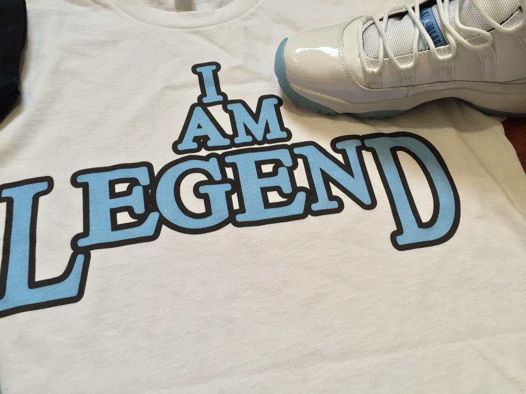 Shirt To Match The Nike Air Jordan 11 Legend Blue Pantone Columbias Or Cop Em Customs