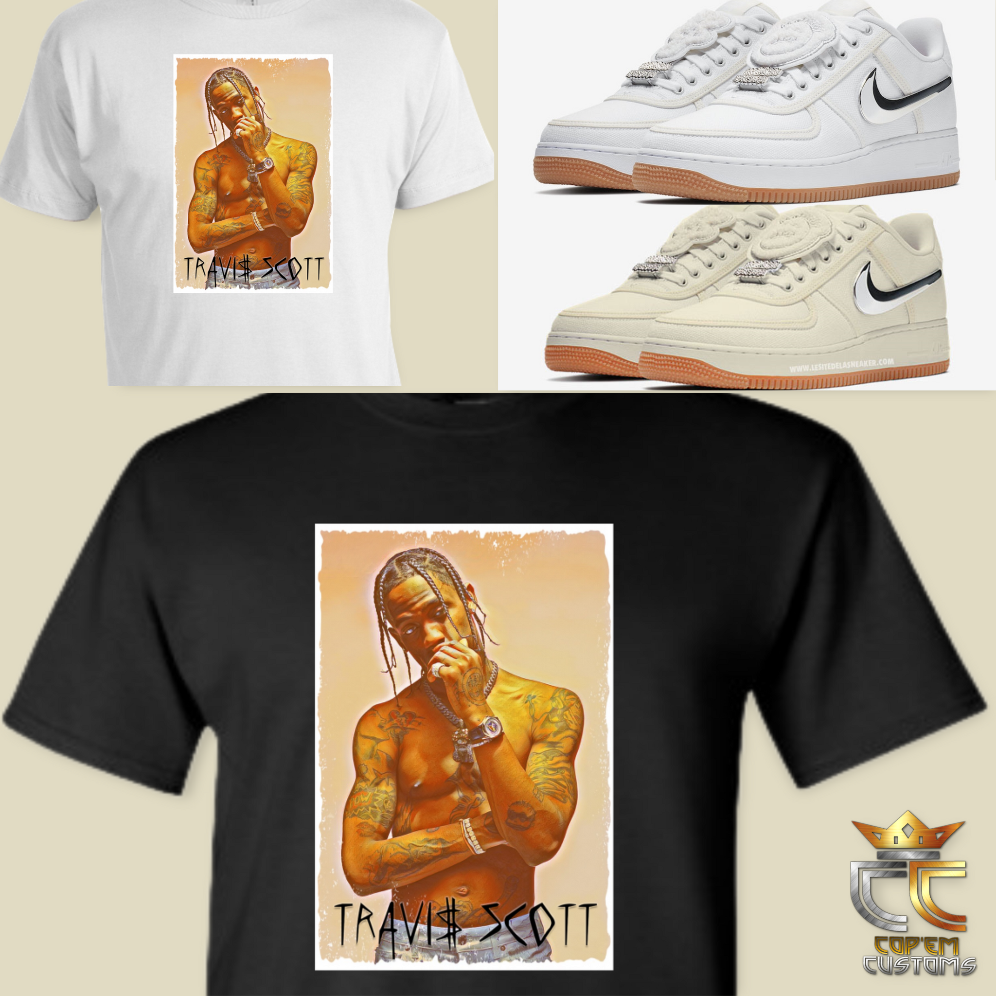 EXCLUSIVE TEE/T SHIRT to match NIKE AIR 