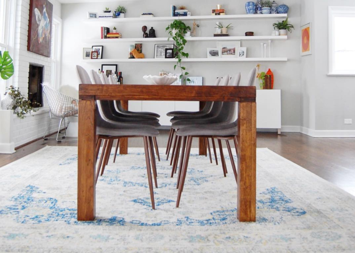 poly and bark lucent dining side chair