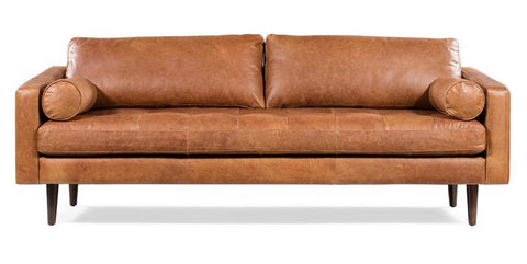 Napa Sofa in Cognac Tan
