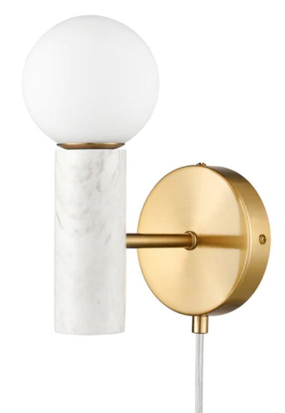 Sena Marble Wall Sconce