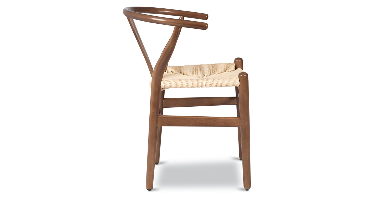 poly and bark wishbone chair