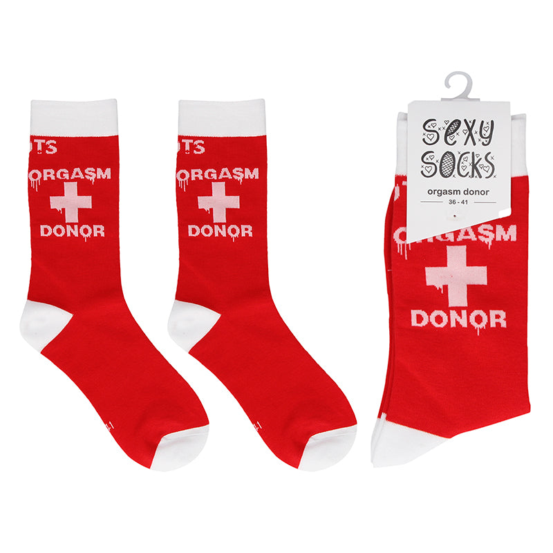 Shots Socks Orgasm Donor S/M