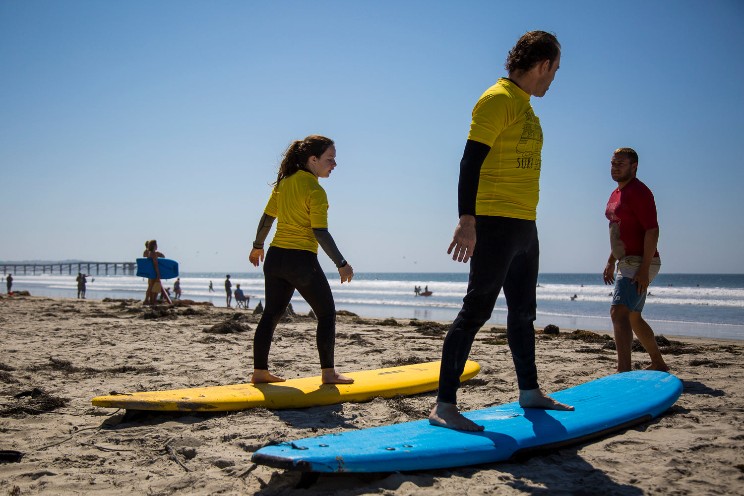 Semi-Private Surf Lessons in San Diego | San Diego Surf School