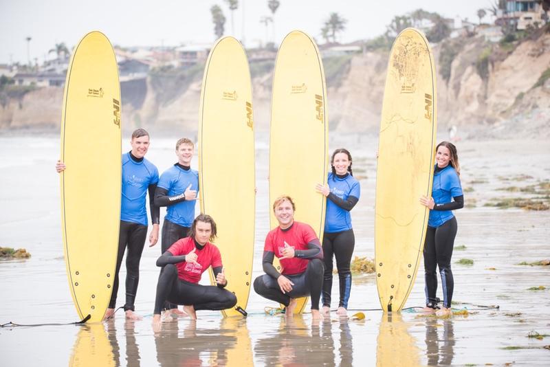 family surf camp california