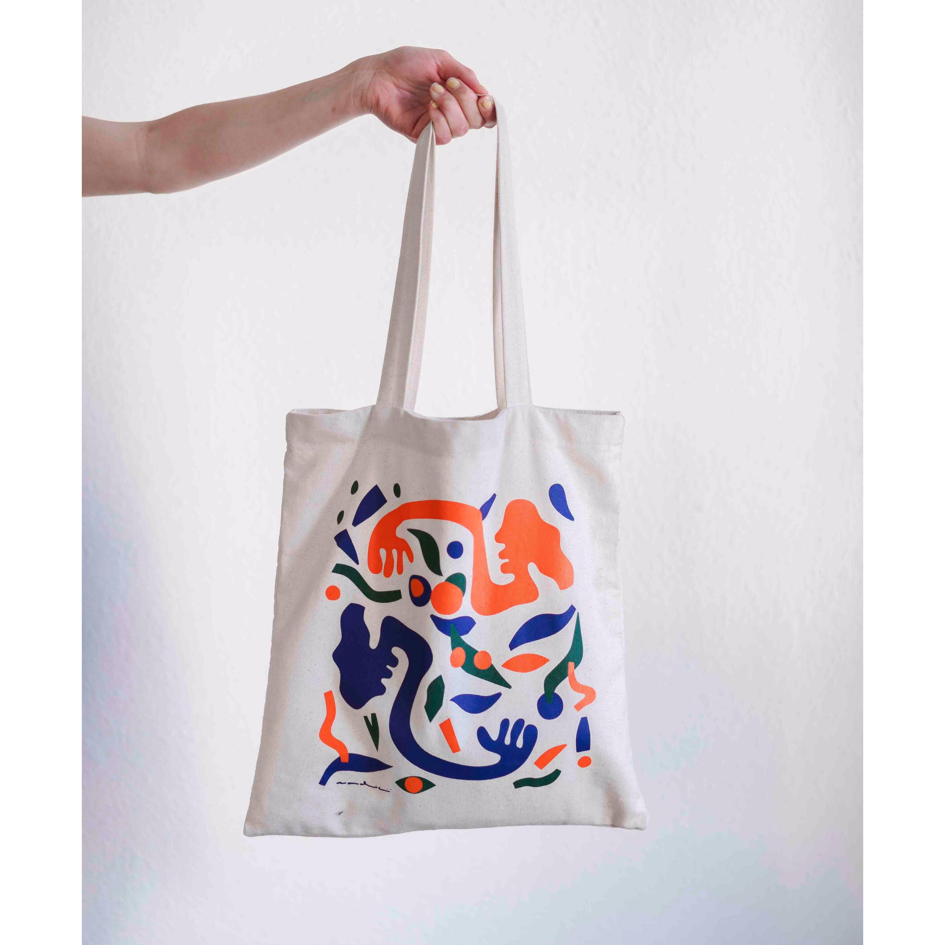 artwork tote bag