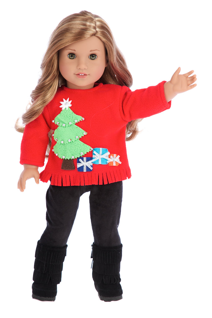 american girl sweater outfit