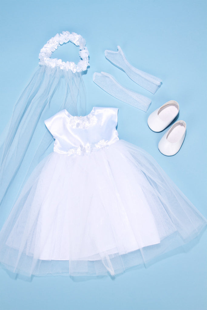 white angel dress for baby girl