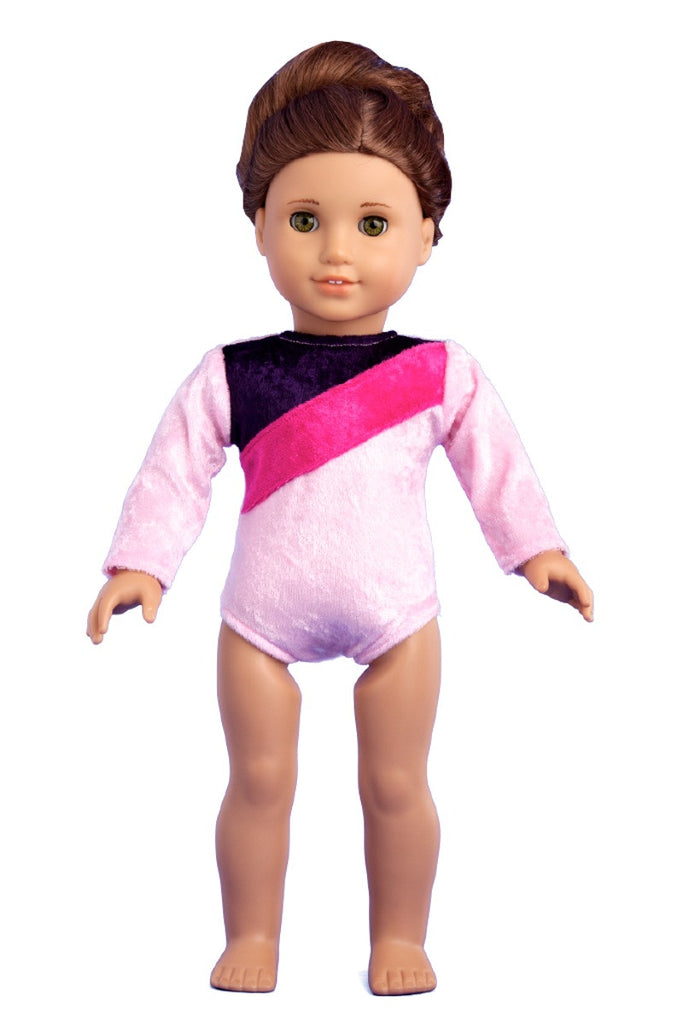 18 inch doll gymnastics outfit