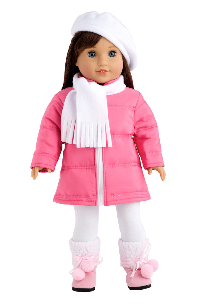 american girl doll winter coat