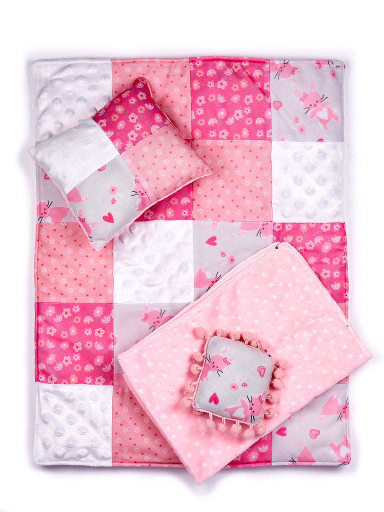 dolls quilt and pillow set