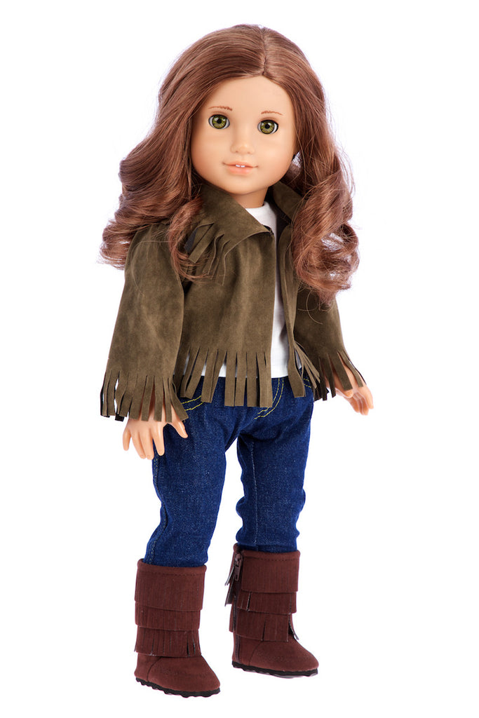 american girl doll jacket