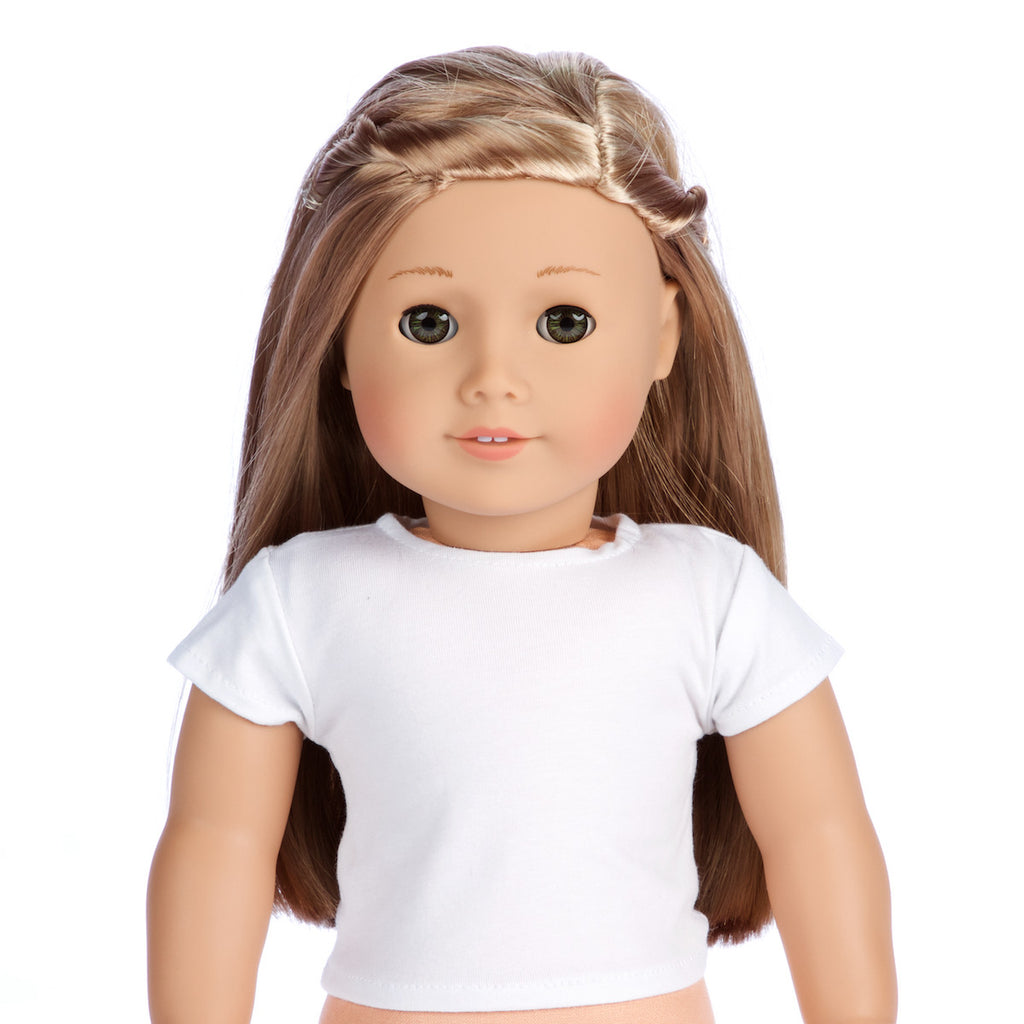 american girl white dress