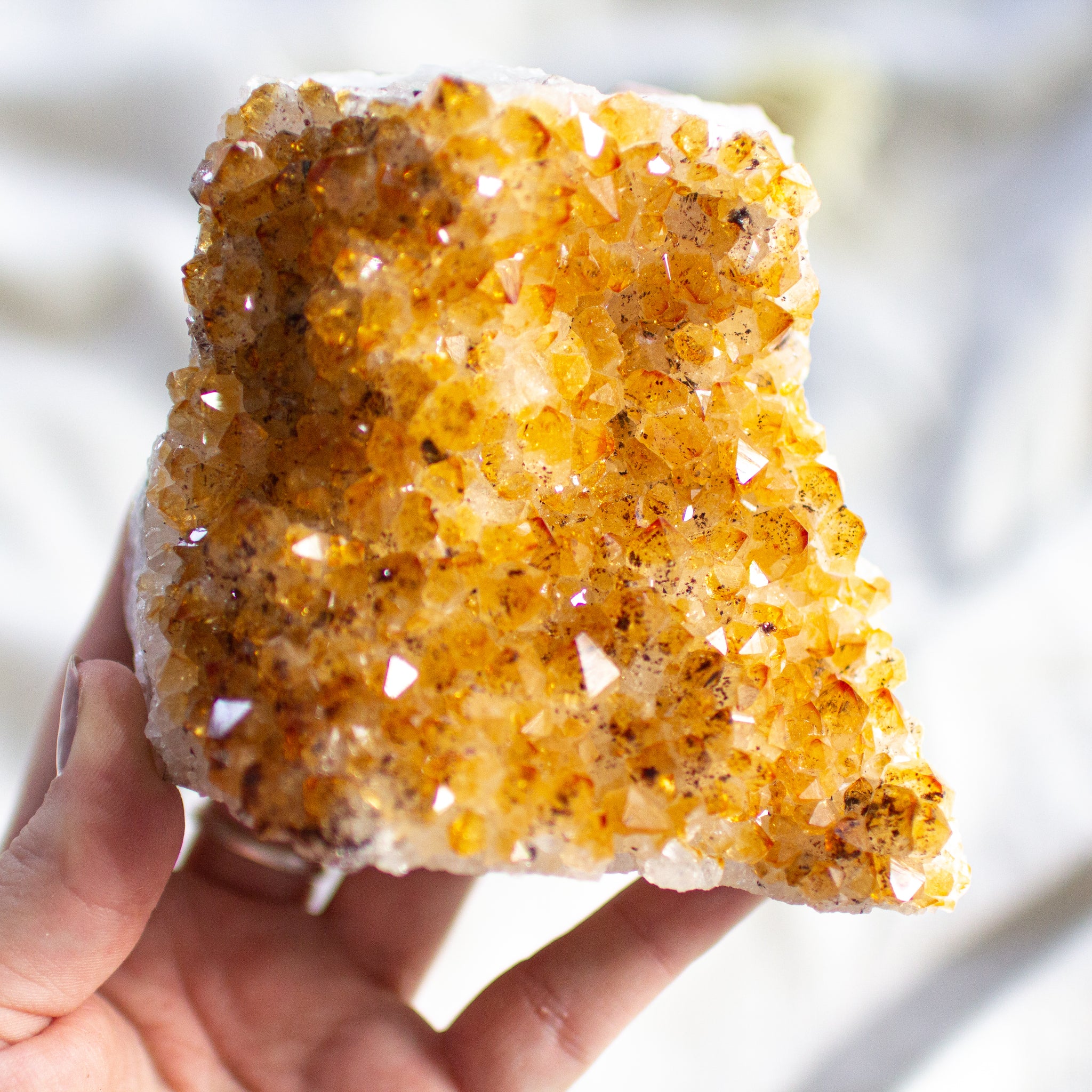 citrine cluster