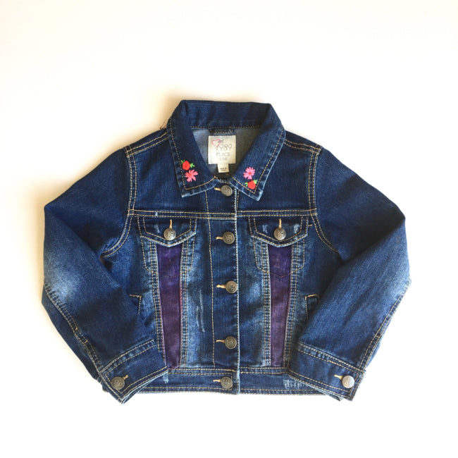 Custom Hand Embroidered Jean Jacket – Little Vintage Babes