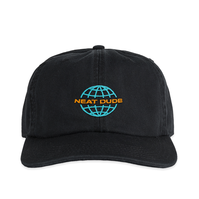 Worldwide Hat - Teal/Orange – neat dude