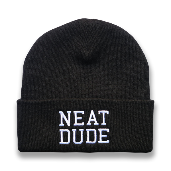 Grey neat dude Beanie - Heather – Original