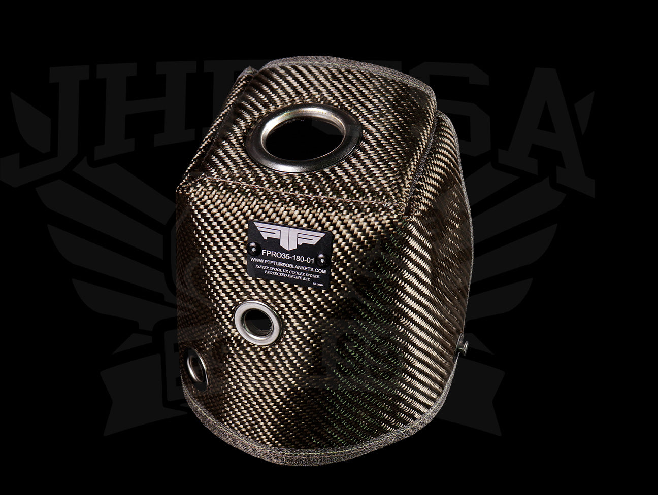 PTP 2017-2020 Civic Type R Downpipe Elbow Blanket - Lava - JHPUSA