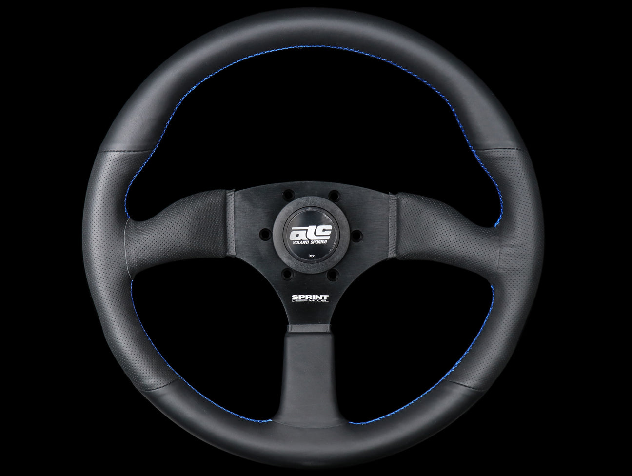 ATC Sprint Driftone$ Steering Wheel - Red Stitch