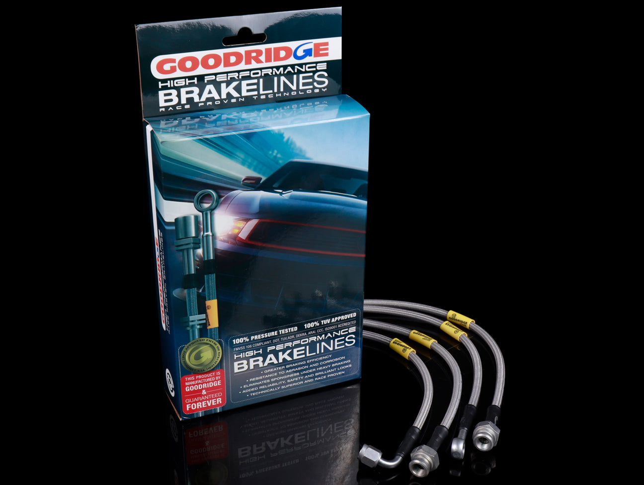 Stoptech Brake Line Kit - Honda / Acura - Front - JHPUSA