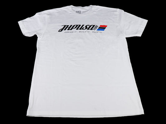 Rays Vertical Logo T-Shirt - JDM Honda Parts USA